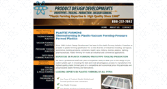 Desktop Screenshot of pddplasticforming.com